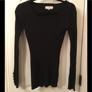 🖤FITTED RIBBED LONG SLEEVE SWEATER🖤